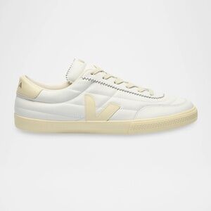 Veja Women's Cream and White Sneakers
